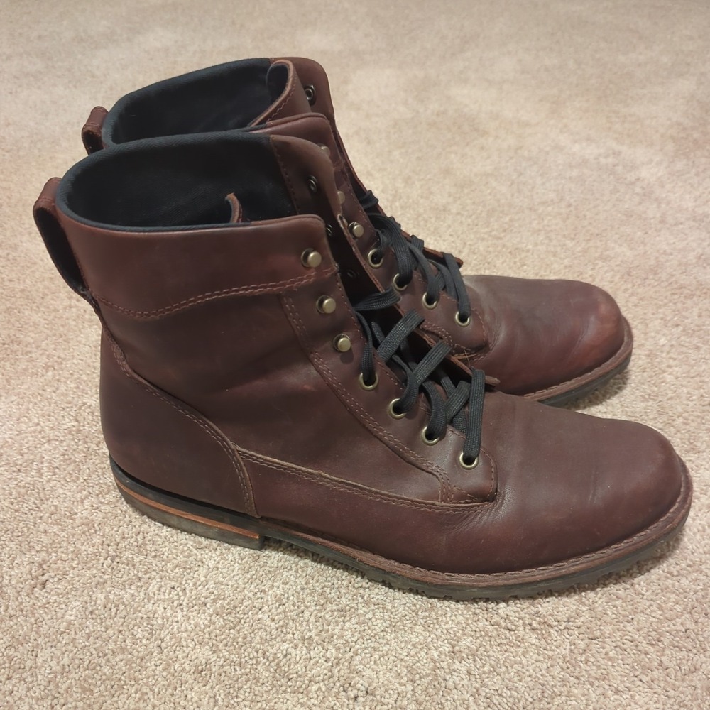 Danner Jack III 6" Leather Boots – Mahogany Men's 12 Lug Outsole
